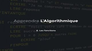 Lalgorithmique 810  Les fonctions [upl. by Araz]