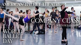 WorldBalletDay  ABT Company Class with Susan Jaffe 🩰 [upl. by Travis]