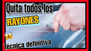 ✅👉¿como REPARAR RAYONES del CARRO 2021 🚗  Quitar Arañazos coche [upl. by Kcirddahc]