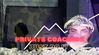 Episode 1  Private Coaching  Found a NEW Trading Strategy which is INSANELY EASY   🐍 crt [upl. by Hummel743]