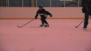 iTrain Hockey  Backward Edges [upl. by Ariella131]