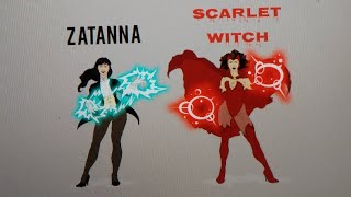 Zatanna Zatara and Scarlet Witch collab ft Lumos Theromax [upl. by Ahseiyt]