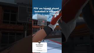 Not irl vr basketball gymclass [upl. by Niltac]