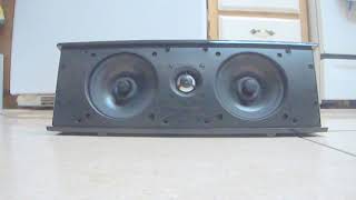 How work Definitive Technology ProCenter speaker 1000 sound [upl. by Aggappe67]