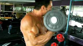 jeanmarie castaing bootcamp64 curl biceps AVI [upl. by Nallaf]