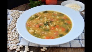 Sopa minestrone casera [upl. by Rudolfo310]