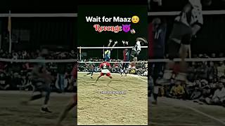 Wait for mr maaz reply🔥Maaz volleyballstatus shorts trending volleyball [upl. by Dittman319]