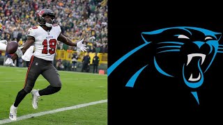 Carolina Panthers Sign David Moore Fantasy Football  NFL News [upl. by Murton]