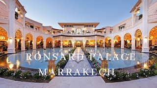 Beautiful Hotel Ronsard Palace Marrakech  Luxury Hotel [upl. by Westberg]