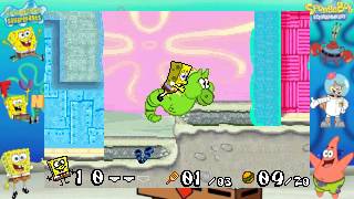 Let´s Play Spongebob Schwammkopf SuBB GBA Blind Part 7 NeuRoboterstadt [upl. by Barby]