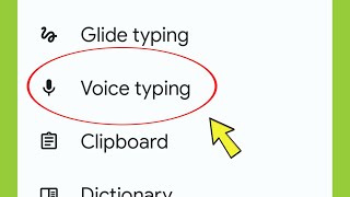 Google Keyboard  Voice Typing Enable Settings [upl. by Nonnerb]