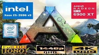 Ark Survival Evolved Xeon E5 2696 V3  RX 6900 XT 1080p 1440p 2160p [upl. by Weidar]