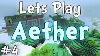 Minecraft Aether  Ep4 quot Blue Gel Dude quot [upl. by Quartas]