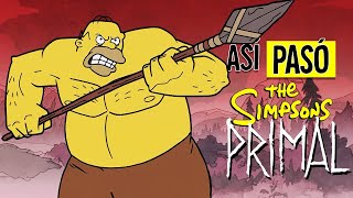 LOS SIMPSONS PRIMAL  RESUMEN EN 10 MINUTOS [upl. by Phaih]