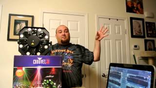 Chauvet Swarm 5 FX Demo amp Review by DJ Ryan of TahDah Productions [upl. by Carrington486]