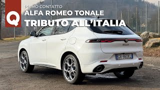 Alfa Romeo Tonale come CAMBIA con la quotTributo italianoquot [upl. by Hurst]