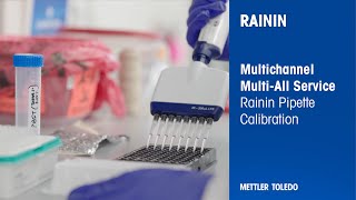 Multichannel Pipette Calibration  Certify All Channels v One Channel  Rainin  METTLER TOLEDO [upl. by Konyn]