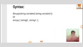 Strcpy ppt [upl. by Searle]