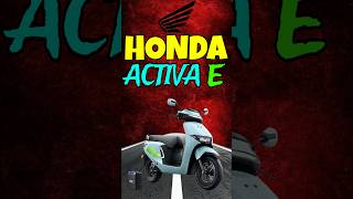 New Honda Activa E 🔥 shorts activaelectric [upl. by Auehsoj176]