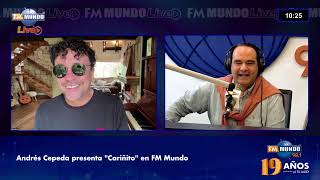 Andrés Cepeda presenta quotCariñitoquot en FM Mundo [upl. by Herrington]