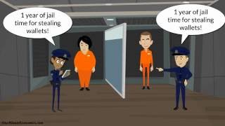 The Prisoners Dilemma Explained in One Minute [upl. by Suzy]