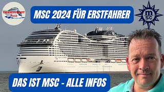 MSC Cruises 2024  Informationen für Erstfahrer [upl. by Oniram]