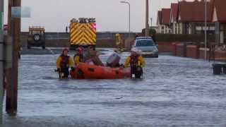 Rhyl Flooding 5 TH Dec 2013 [upl. by Luigino]