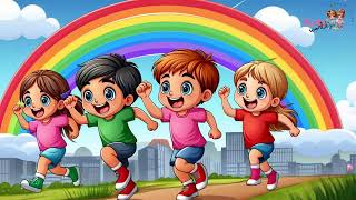 🌈 The Rainbow Song  WVKW Nursery Rhymes And Kids Songs￼ [upl. by Oeram150]