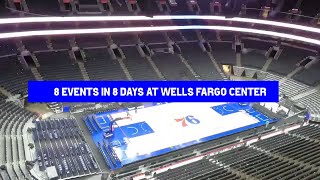 8 Events in 8 Days at Wells Fargo Center [upl. by Eirrab454]