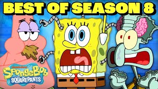 BEST of SpongeBob Season 8  2 Hour Compilation  SpongeBob [upl. by Luca636]