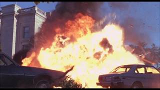 The Best Movie Explosions Stone Cold 1991 Helicopter and Motorcycle [upl. by Schoenfelder129]