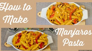 Simple Manjaros Pasta  Quick And Easy  Africa Caribbean Recipe  Minu’s Kitchen [upl. by Cedell929]