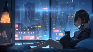 Relaxing Sleep Music with Soft Rain Sounds  Fall Asleep Instantly Insomnia Cozy Piano Music [upl. by Bailey]