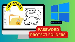 How To Password Protect Folder On Window10 amp Windows 11 [upl. by Anifares]