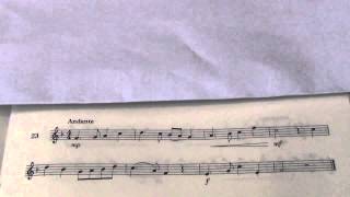 Violin Grade 3 Sight Reading No 23 Andante [upl. by Evers683]