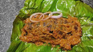 karimeen pollichathu Karimeen pollichathu recipe in malayalam pearl spot fish masala [upl. by Kessia]