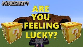 Minecraft Are You Feeling Lucky Challenge  Minigame [upl. by Greene]