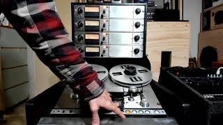 AMPEX AG440 Reel to Reel Tape Deck [upl. by Vaules490]