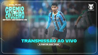 TRANSMISSÃO AO VIVO  GRÊMIO x CRUZEIRO CAMPEONATO BRASILEIRO 2024 [upl. by Goerke891]