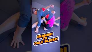 Imanari Roll to Calf Slicer bjj trendingnow jiujitsugrappling bjjfanatics [upl. by Reggie]