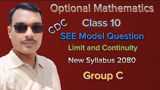 Group C limit and Continuity Model Question SEE OMaths Class 10 [upl. by Rolland]