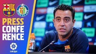 🔴 LIVESTREAM XAVI PRESS CONFERENCE BARÇA  GETAFE [upl. by Velvet833]