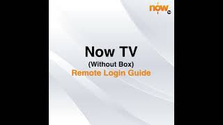 Now TV  Without Box Login Guide [upl. by Gratia]