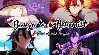 Bungou to Alchemist Characters Singing JPVAseiyuus 1 [upl. by Arocet216]