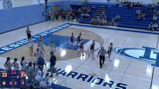 Lakeside Lutheran High School vs Luther Preparatory School Womens JV Basketball [upl. by Nyrraf]