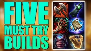 Five builds you NEED to try in SMITE Patch 112 [upl. by Emerick]