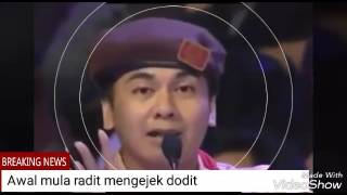 Dodit vs Radit Stand Up Comedy [upl. by Orvil]