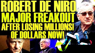 ROBERT DE NIRO RAGES AFTER LOSING MILLIONS OF DOLLARS AS HIS WORST COMMENTS BACKFIRE [upl. by Hsenid]