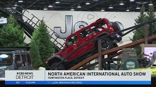 Detroit auto show kicks off Wednesday Sept 13 [upl. by Cyndie822]