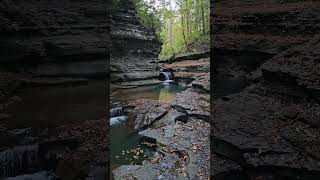 Nature Break Slow down Let nature calm you Buttermilk Falls Ithaca NY [upl. by Lemmie222]